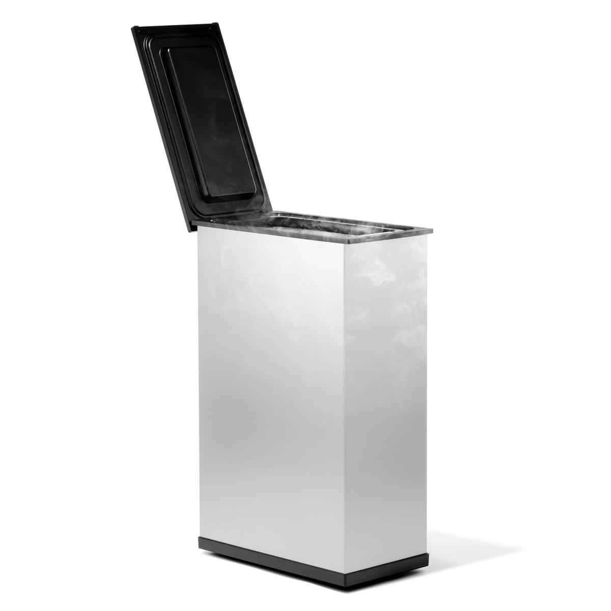 サンカ 【冷やす紙くずかご】CLEAN BOX イヤな悪臭いを凍らせて基本原理的に説き明かす 20L しろがね色 生くず物 愛玩動物敷き布 御襁褓 氷る 菌の増さるを押さえ付ける 省エネ 静音 フタ付き添い人 キャスター付き添い人 お取りつくろう飾り気の無い 小ぎれい (幅23×奥ふかさ44.3×高さ69珊) 密閉 防臭 砂ぼこりボックス席 か細い 今めかしい SANKA S