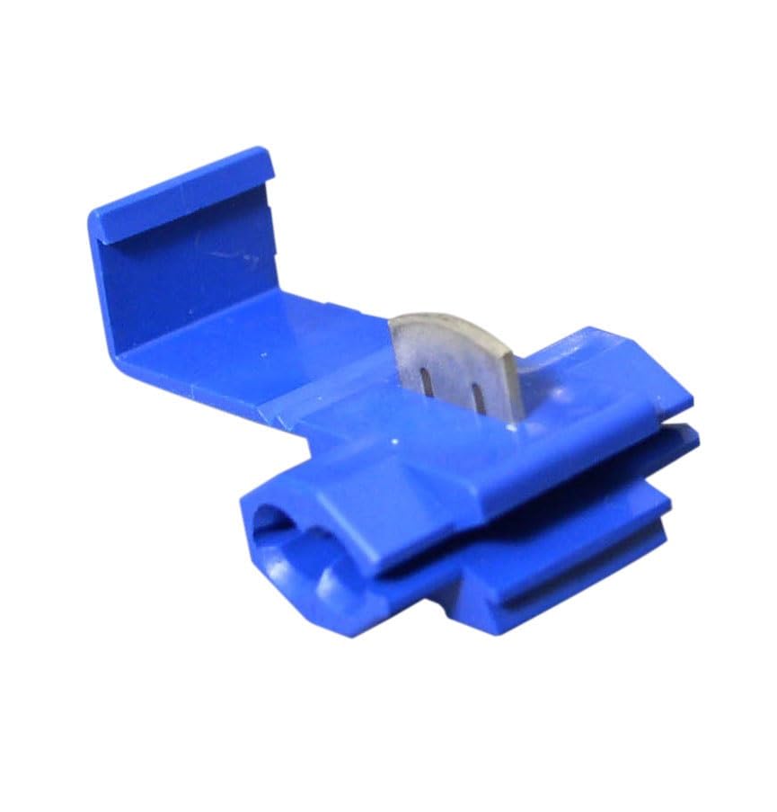 ニチフ端子工業（Nichifu） プライヤタップコネクタ 機器内配線用 ダブルライン 青 100個入 PTW-20S-BLU100
