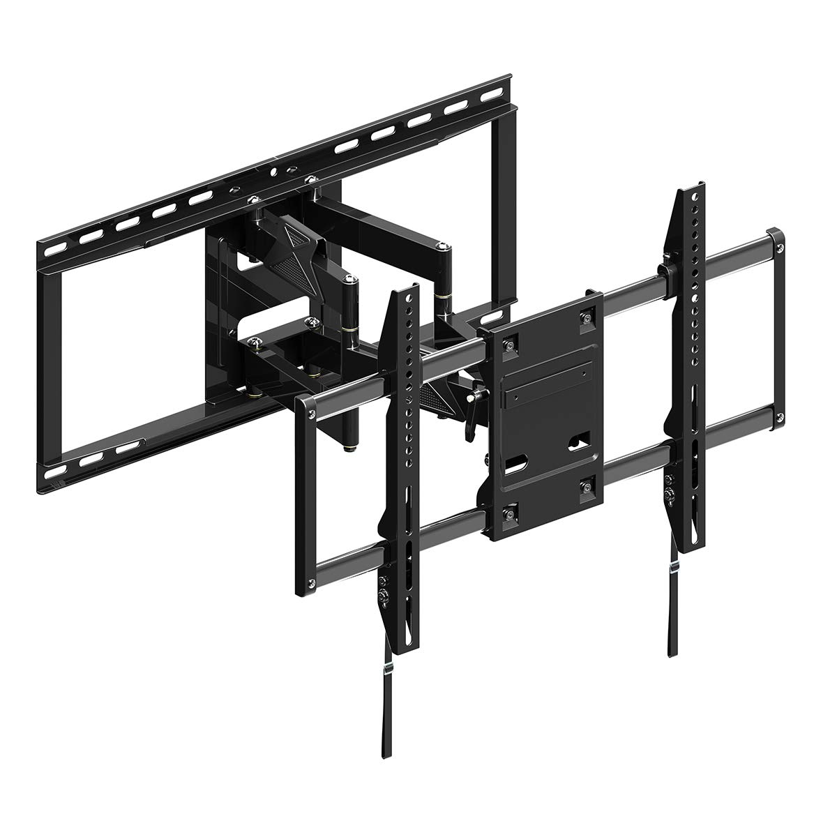 朝日白木製作 テレビ受像機 飾りつけ金具 WALL FIT MOUNT 42~86型 黒いこと 盛りだくさん手ぶり FLM-006-BK