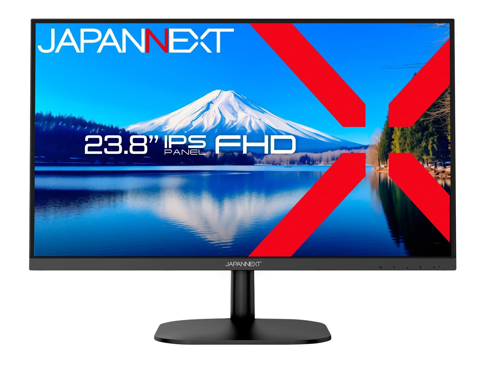 JAPANNEXT 23.8インチ モニター フルHD 1920x1080解像度 IPS ディスプレイ (HDMI/スピーカー内蔵/VESA対応/ブルーライトカット) JN-IPS2382FHDR|LB77店