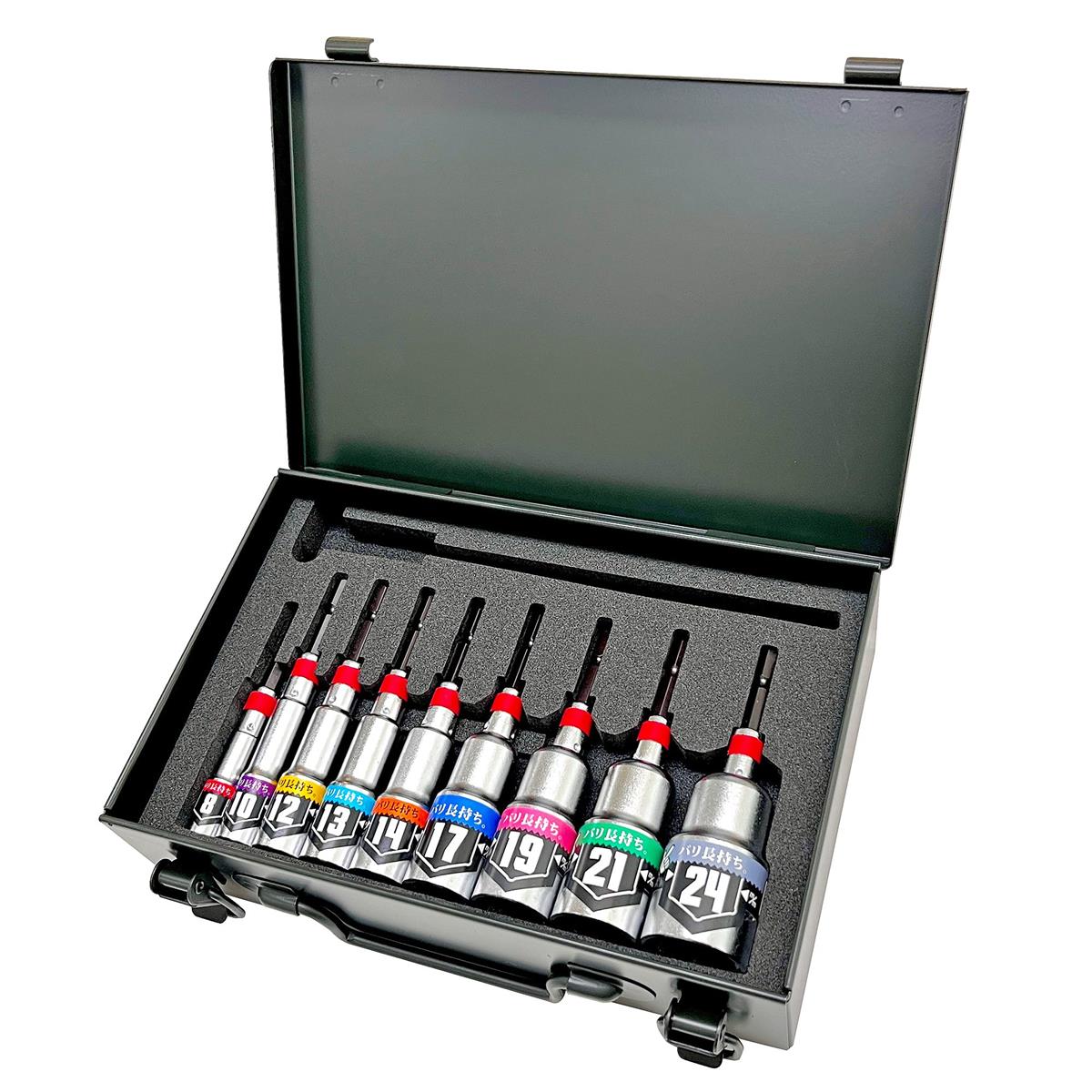 ベストツール(Besttool) KOSEI 強化型パワーソケットセット 9本組 メタルケース入 BDSP-824SCM【日本製】｜LB77店