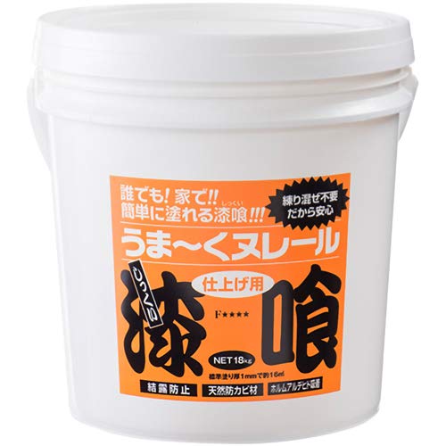 日本白土(Plaster) うま~くヌレール 18kg 白いこと 12UN21 (シロイロ)
