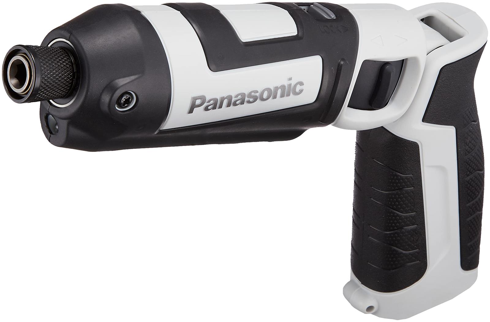 パナソニック(Panasonic) 申し受けるスティックインパクトドライバー 7.2V 本体のみ (独居室容器に並べる/申し受ける器/容れもの別売)トルク25N・m 広広とした・斑点模様LED積み上げる EZ7521X-H 薄墨色