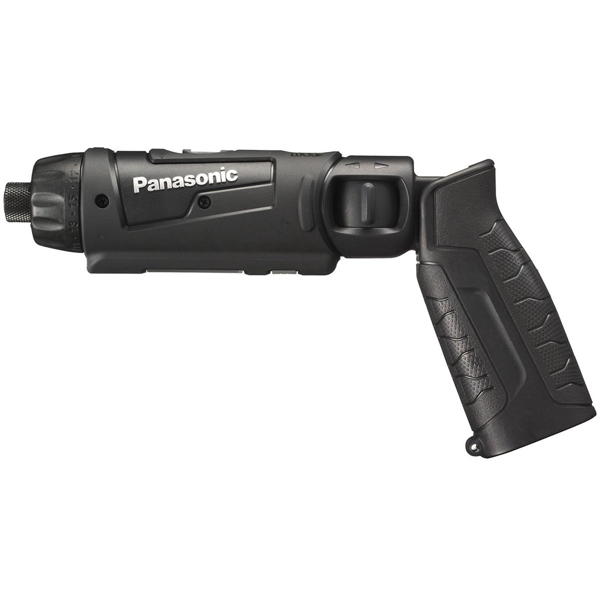 パナソニック(Panasonic) 申し受けるスティックドリルドライバー 7.2V 本体のみ (独居室容器に並べる/申し受ける器/容れもの別売) 高正確性小型１番ウッド M5 手元用広広としたLED積み上げる EZ7421X-B 黒いこと
