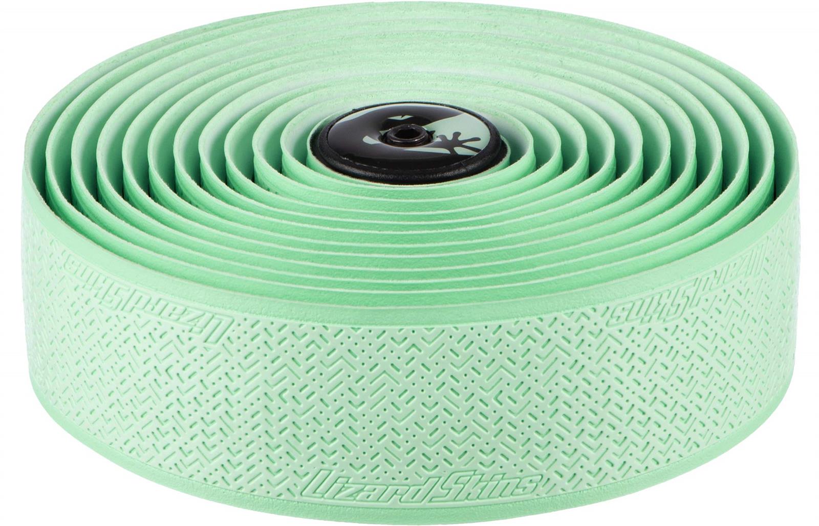 リザードスキンズ(Lizard Skins) 自転車用 バーテープ DSP Bar Tape V2 厚さ2.5mm ねじ込み式バーエンドプラグ付き ミントグリーン