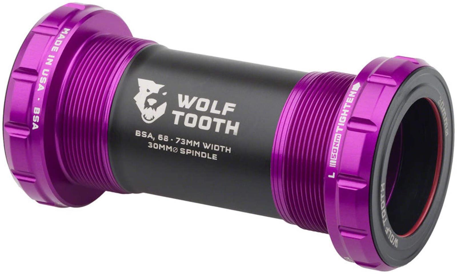 Wolf Tooth BSA ボトムブラケット 30mm パープル｜LB77店