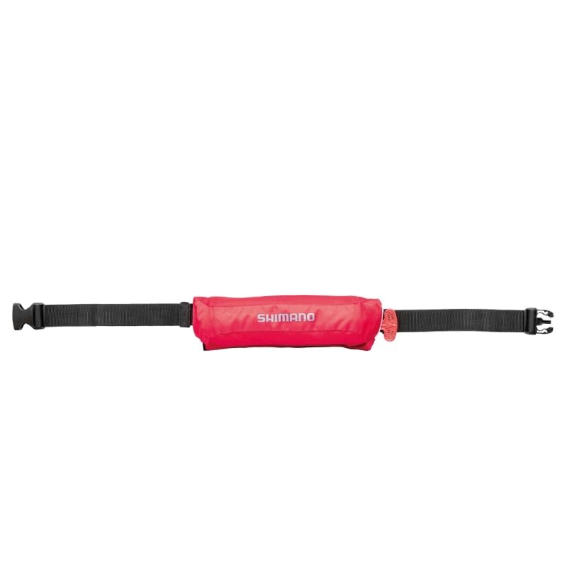 シマノ(SHIMANO) ラフトエアジャケット (コンパクトタイプ・膨脹式救命具) レッド フリー VF-053U