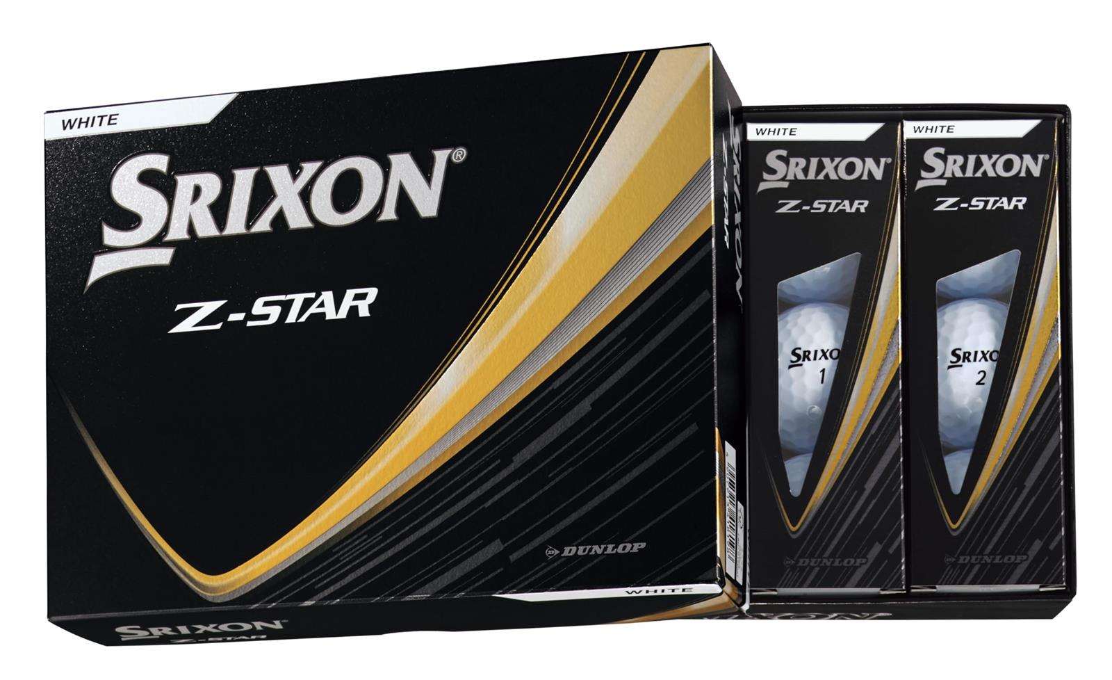 ダンロップゴルフボール SRIXON Z-STAR 2025年モデル 1ダース(12個入り) ホワイト