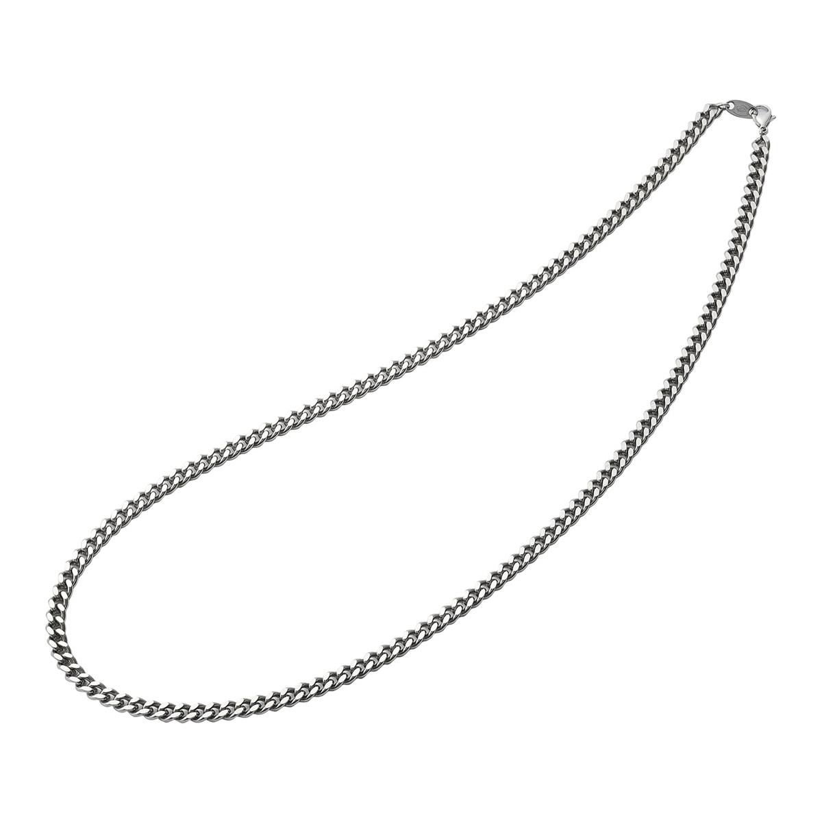 ファイテン(phiten) チタンチェーンネックレス 50cm 純チタン採用 シルバー アクセサリー 喜平 長さ40~65cm メンズ レディース|LB77店