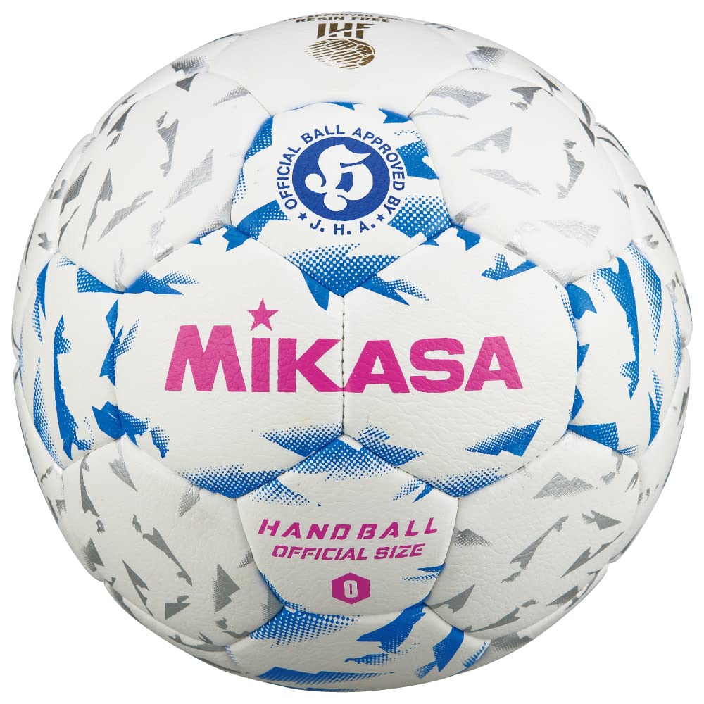 ミカサ(MIKASA) ハンドボール 新規程0号 (小学生女子用) 人工皮革 白 HB040B-W 推奨内圧0.200-0.250(kgf/?)