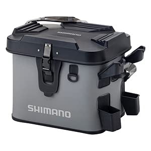 シマノ(SHIMANO) ロッドレスト ボートバッグ (ハードタイプ) BK-007T グレー 22L
