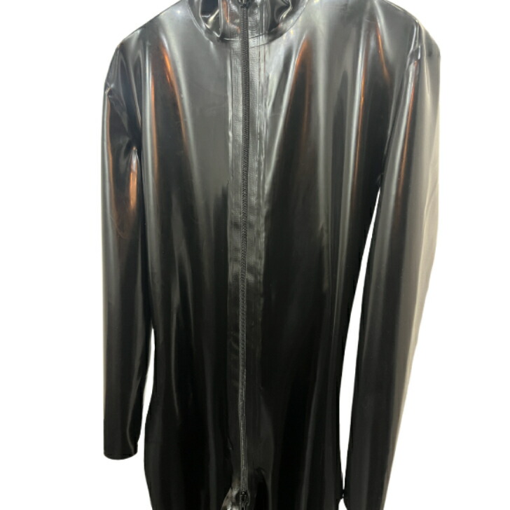 楽天市場】クロリネーションラバーキャットスーツネックエントリー