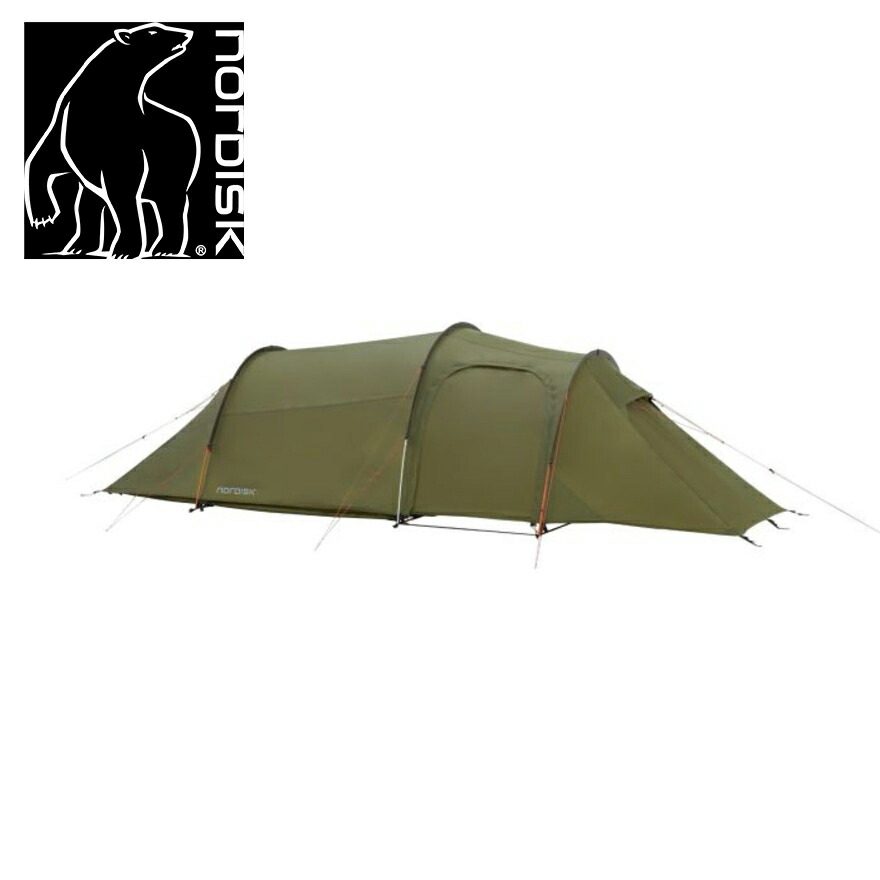ノルディスク（Nordisk） テント トンネル型 2人用 キャンプ オップランド Oppland 2 PU Tent 122060