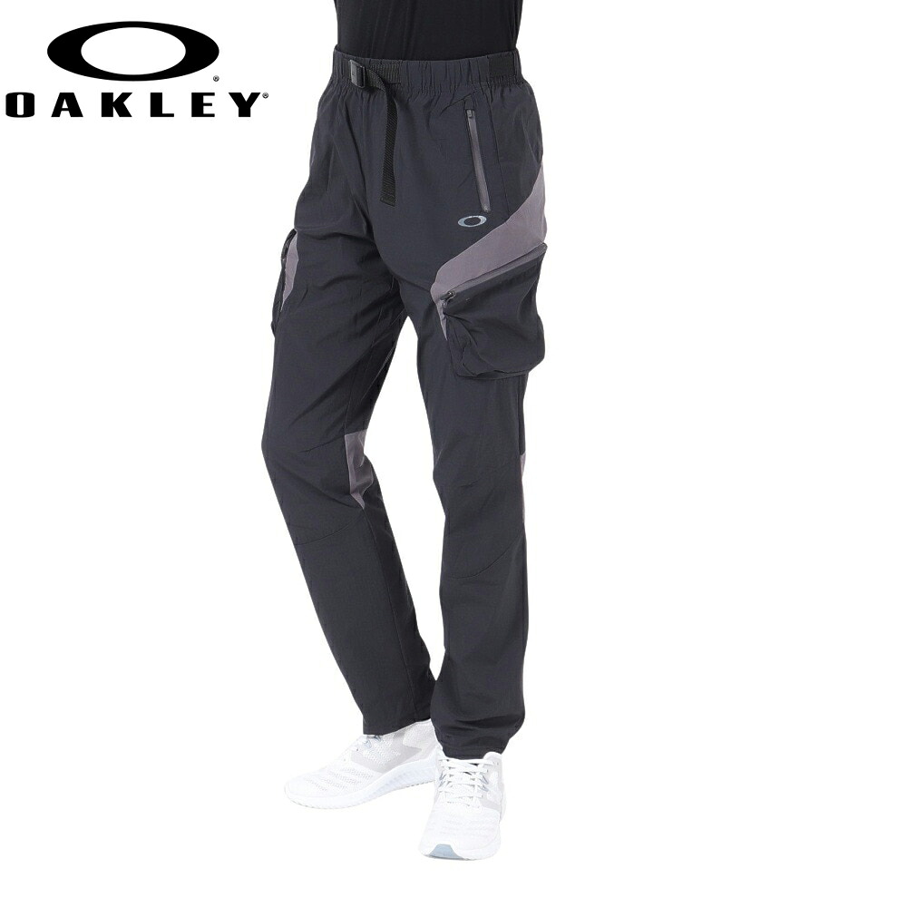 オークリー（OAKLEY）（メンズ）ボトム カーゴパンツ ラチチュード Latitude Wr Pant FOA404284-02E ブラック USサイズ 撥水