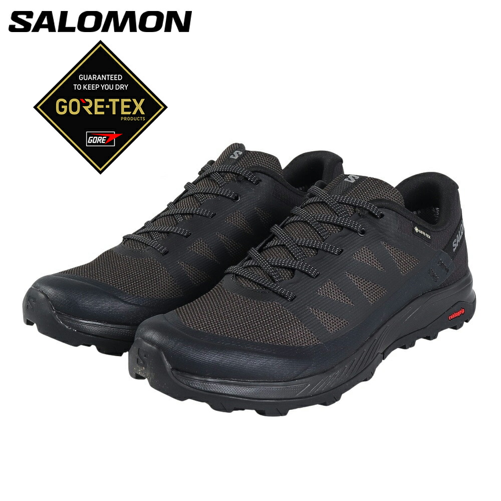 【楽天市場】【10％OFFクーポン 12/12 - 12/21】サロモン（SALOMON）（メンズ）ゴアテックス トレッキングシューズ ロー