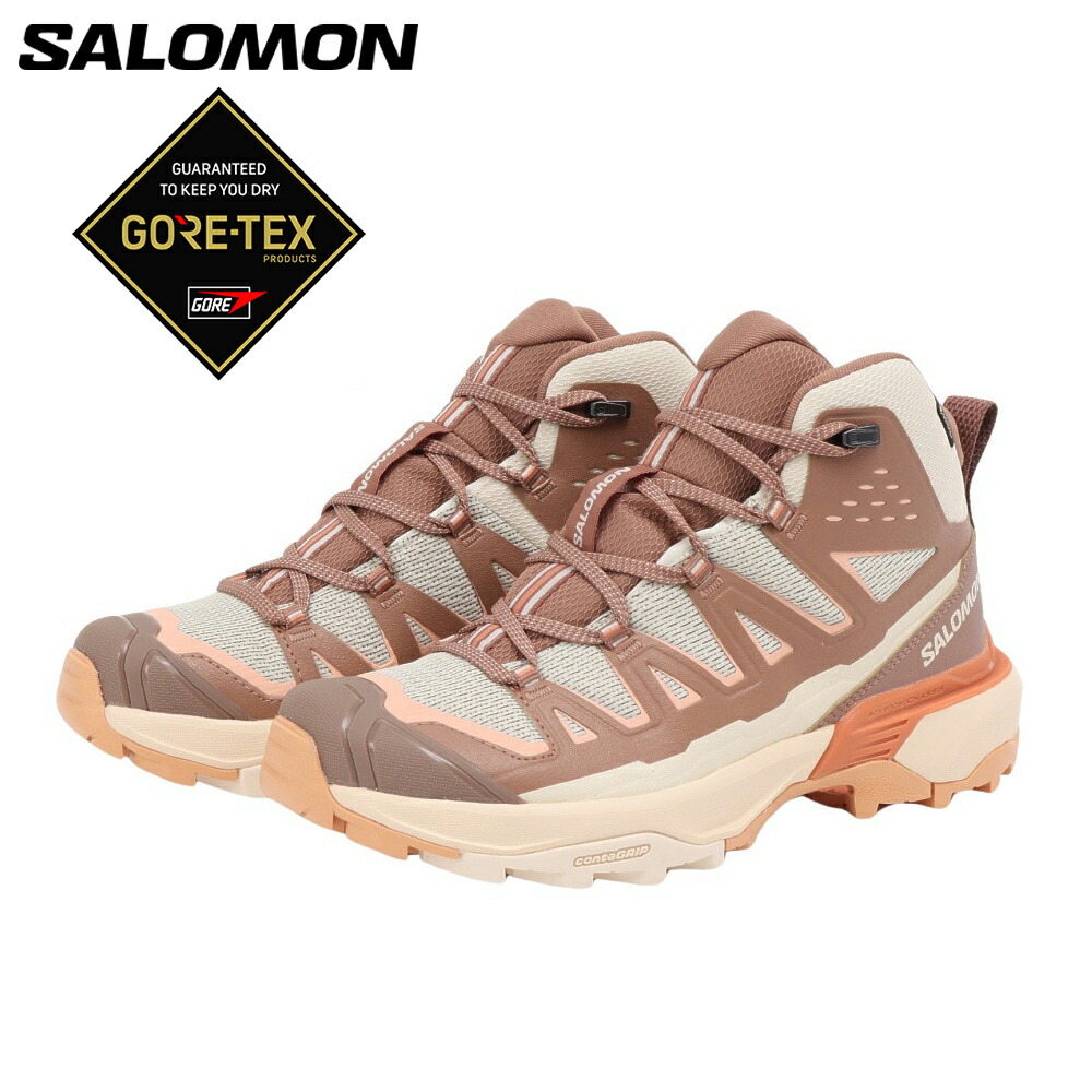 新品　サロモン　トレッキングシューズ サロモン(salomon) トレッキングシューズ ゴアテックス ミッド
