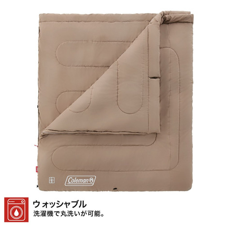 良品 コールマン マルチレイヤースリーピングバッグ 寝袋 ② Coleman コールマン マルチレイヤースリーピングバッグ 2枚