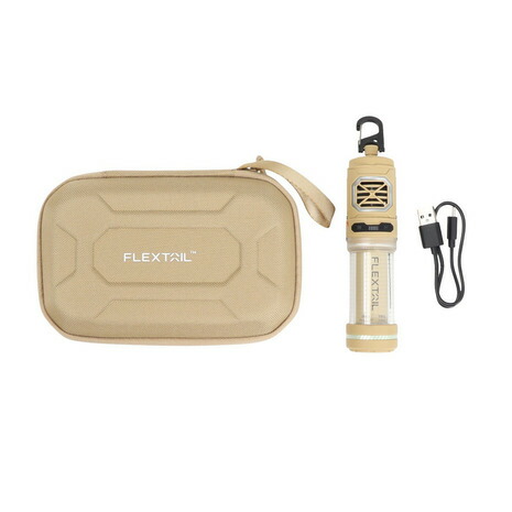 フレックステール（FLEXTAIL） タイニーリペル S-2-in-1 ポータブル蚊よけ器 照明付き サンド 5,366円