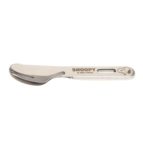 スヌーピー（SNOOPY）　食器セット　キャンプ　BBQ　（メンズ、レディース）　SNOOPY　3IN1カトラリーセット　アウトドア　SPV-440