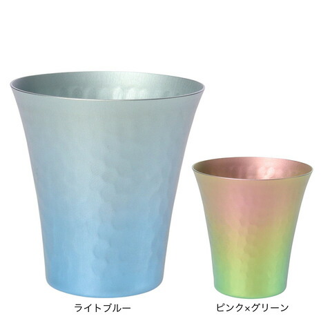 楽天市場】IDEA SEKIKAWA 鎚 チタンぐい呑み 〔 オーロラ 〕 アイデア