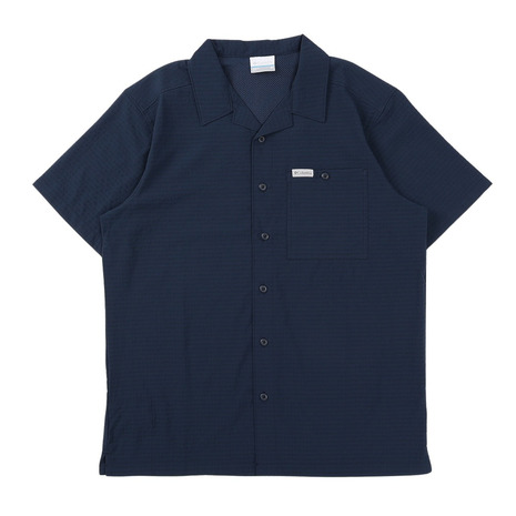 【ポイント最大10倍キャンペーン・要エントリー 4/14 20:00 - 4/17 09:59】コロンビア（Columbia）（メンズ）半袖シャツ ユーティライザーショートスリーブキャンプシャツ AE2590 464