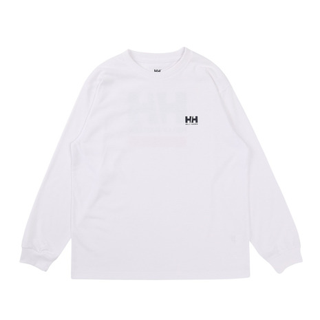 【ポイント最大10倍キャンペーン・要エントリー 4/14 20:00 - 4/17 09:59】ヘリーハンセン（HELLY HANSEN）（メンズ）長袖Tシャツ ロンT ロングスリーブ ロゴ Tシャツ HH32521 CW 5,858円