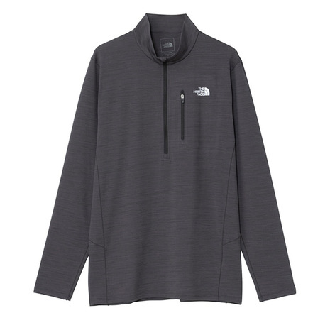 【ポイント最大10倍キャンペーン・要エントリー 4/14 20:00 - 4/17 09:59】ザ・ノース・フェイス（THE NORTH FACE）（メンズ）長袖Tシャツ ロンT ロングスリーブフラッシュドライスリーディージップアップ NT62505 ZC