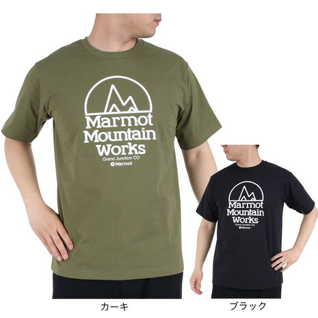 【楽天市場】マーモット（Marmot）（メンズ）半袖Tシャツ ビッグロゴ Tシャツ TSSMC208：Victoria L-Breath楽天市場支店