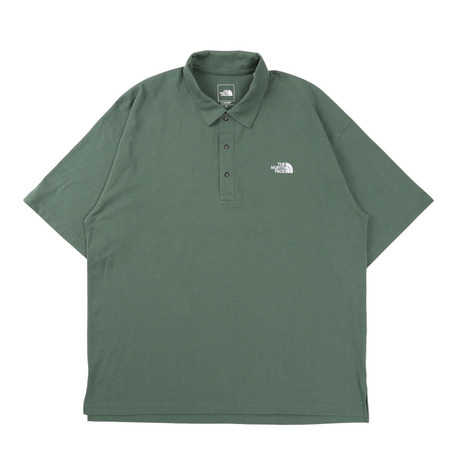 ザ・ノース・フェイス（THE NORTH FACE）（メンズ）半袖Tシャツ フラッシュドライ コットン 半袖ポロシャツ NT22530 DG