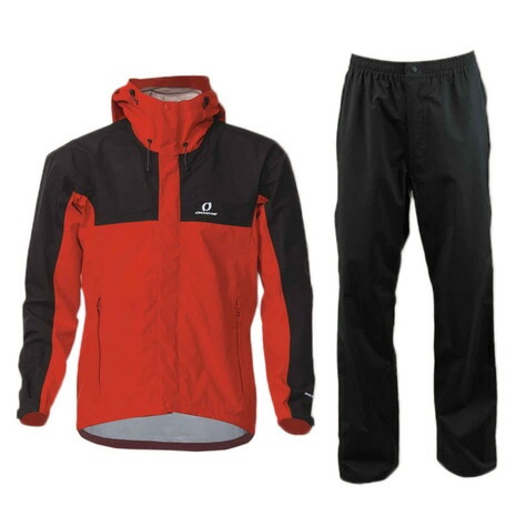 オンヨネ（ONYONE）（メンズ）レインスーツ 雨具 防水 BREATH TECH レインスーツ 上下セット ODS97030 056009｜Victoria L-Breath支店