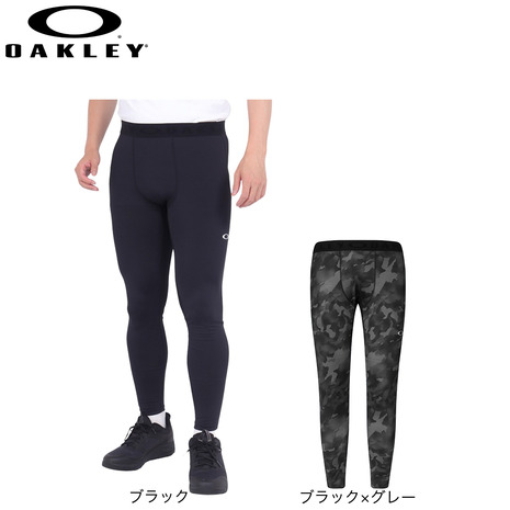 【楽天市場】オークリー（OAKLEY）（メンズ）USサイズ 吸汗 速乾 ストレッチ サポート タイツ TECH BS LAYR パンツ