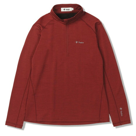 【ポイント最大10倍キャンペーン・要エントリー 4/14 20:00 - 4/17 09:59】Foxfire（フォックスファイヤー）（レディース）長袖シャツ TPPウールハーフジップ 8115428-097