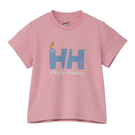 ヘリーハンセン（HELLY HANSEN）（キッズ）半袖 ロゴヘリーベア Tシャツ HJ62602 PS