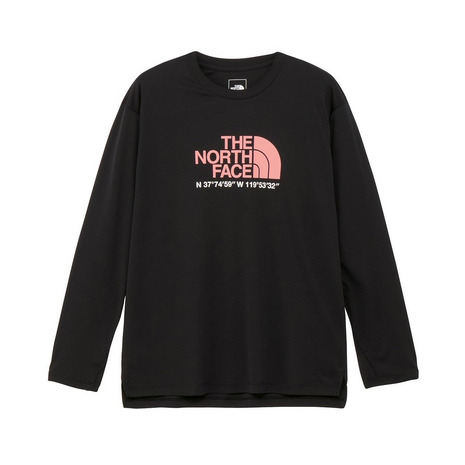 ザ・ノース・フェイス（THE NORTH FACE）（レディース）長袖Tシャツ ロンT ロングスリーブウォータースムースティー NTW12647 K