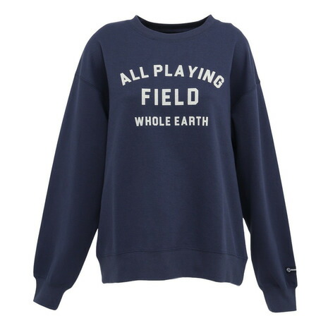 ホールアース（Whole Earth）（レディース）プルオーバー スウェットシャツ WE2UDZ72 NVY