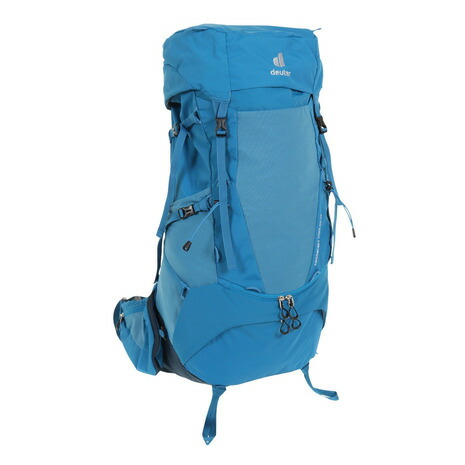 【ポイント最大10倍キャンペーン・要エントリー 4/1 0:00 - 4/1 23:59】ドイター（deuter）（メンズ、レディース）バックパック リュック エアコンタクト コア D3350522-1358 ブルー 60L+10L レインカバー内蔵