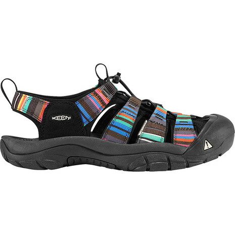 キーン（KEEN）（メンズ）サンダル ニューポートエイチツー ブラック グリーン 1001942 ストラップサンダル 防滑性 通気性 タウン レジャー おしゃれ