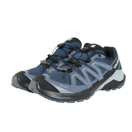 サロモン（SALOMON）（レディース）トレッキングシューズ ローカット 登山靴 EXAMOTION GORE-TEX L49137100