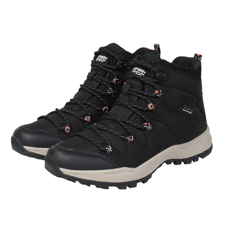 icepeak（icepeak）（レディース）トレッキングシューズ ハイカット 登山靴 ANSIO MS 75284 100 990 ブラック 防水シューズ XEBIO限定モデル
