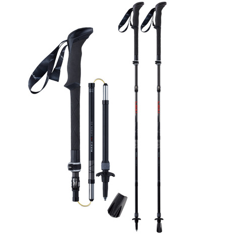 レキ（LEKI）（メンズ）トレッキングポール マカルFXカーボンAS 1300446-100 ストック 登山 21,286円