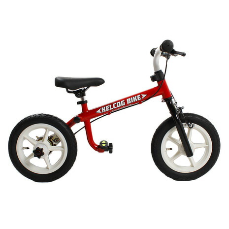 【ポイント最大10倍キャンペーン・要エントリー 4/1 0:00 - 4/1 23:59】ケルコグバイク（KELCOG BIKE）（キッズ）ケルコグバイク 子ども用 自転車 キッズバイク キックバイク レッド 3歳 4歳 5歳 6歳