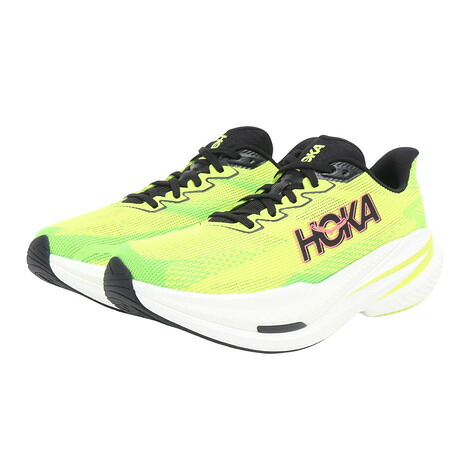 ホカ(HOKA)(メンズ)ランニングシューズ トレーニングシューズ 部活 マッハ X 3 ライム 1168720-NNHK スニーカー|Victoria L-Breath支店