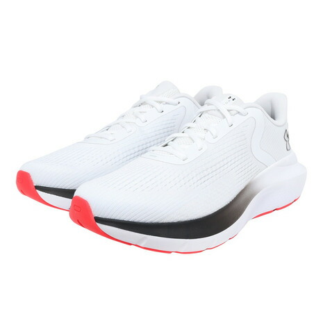 アンダーアーマー（UNDER ARMOUR）（メンズ）ランニングシューズ ジョギングシューズ チャージド ローグ 5 ワイド ホワイト 3028255 100 スニーカー