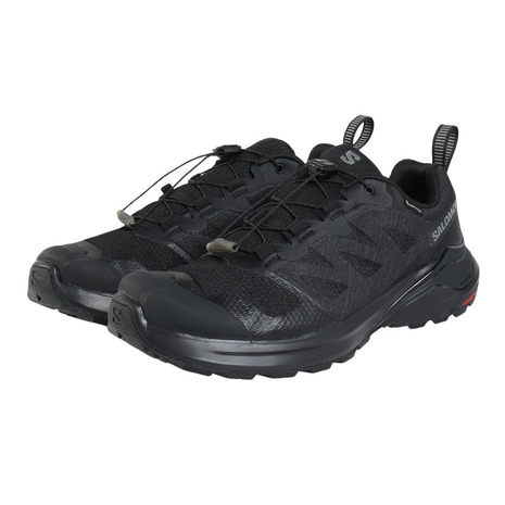 サロモン（SALOMON）（メンズ）トレッキングシューズ エックス アドベンチャー ブラック L47321100 ローカット シューズ｜Victoria L-Breath支店