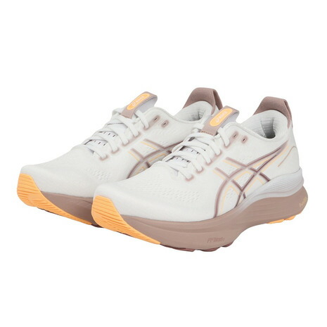 アシックス（ASICS）（レディース）ランニングシューズ ジョギングシューズ GEL-KAYANO 32 ホワイト 1012B838.101 快適性 安定性 軽量化
