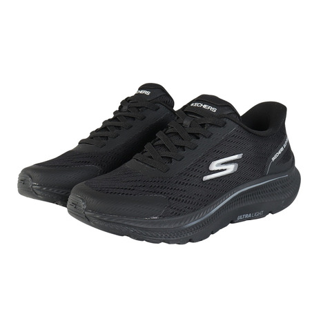 スケッチャーズ(SKECHERS)(メンズ)ウォーキングシューズ スリップインズ ゴーラン コンシステント 2.0 ワールドビュー ブラック 220880-BLK