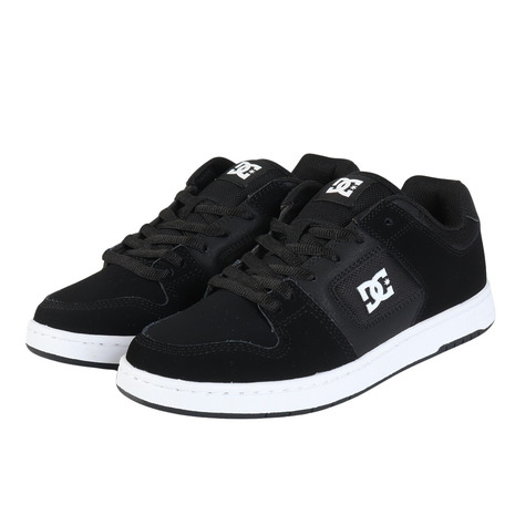 【ポイント最大10倍キャンペーン・要エントリー 4/14 20:00 - 4/17 09:59】ディーシーシューズ（DC SHOES）（メンズ）スニーカー マンテカ4 ブラック ホワイト 24FWDM244008BKW ボーダーシューズ カジュアル タウン 通気性 シンプル