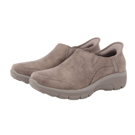 【ポイント最大10倍キャンペーン・要エントリー 4/14 20:00 - 4/17 09:59】スケッチャーズ（SKECHERS）（レディース）カジュアルシューズ イージー ゴーイング ドライブ オン ダークグレー 158630-DKTP シューズ