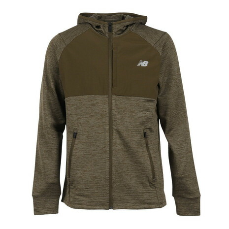 ニューバランス（new balance）（メンズ）Heat Grid Hooded フルジップフーディー MJ43206WOO