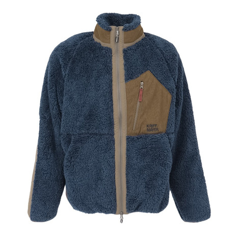 クリフメイヤー(KRIFF MAYER)(メンズ)シャギーボアジャケット 2514400:79:NAVY|Victoria L-Breath支店